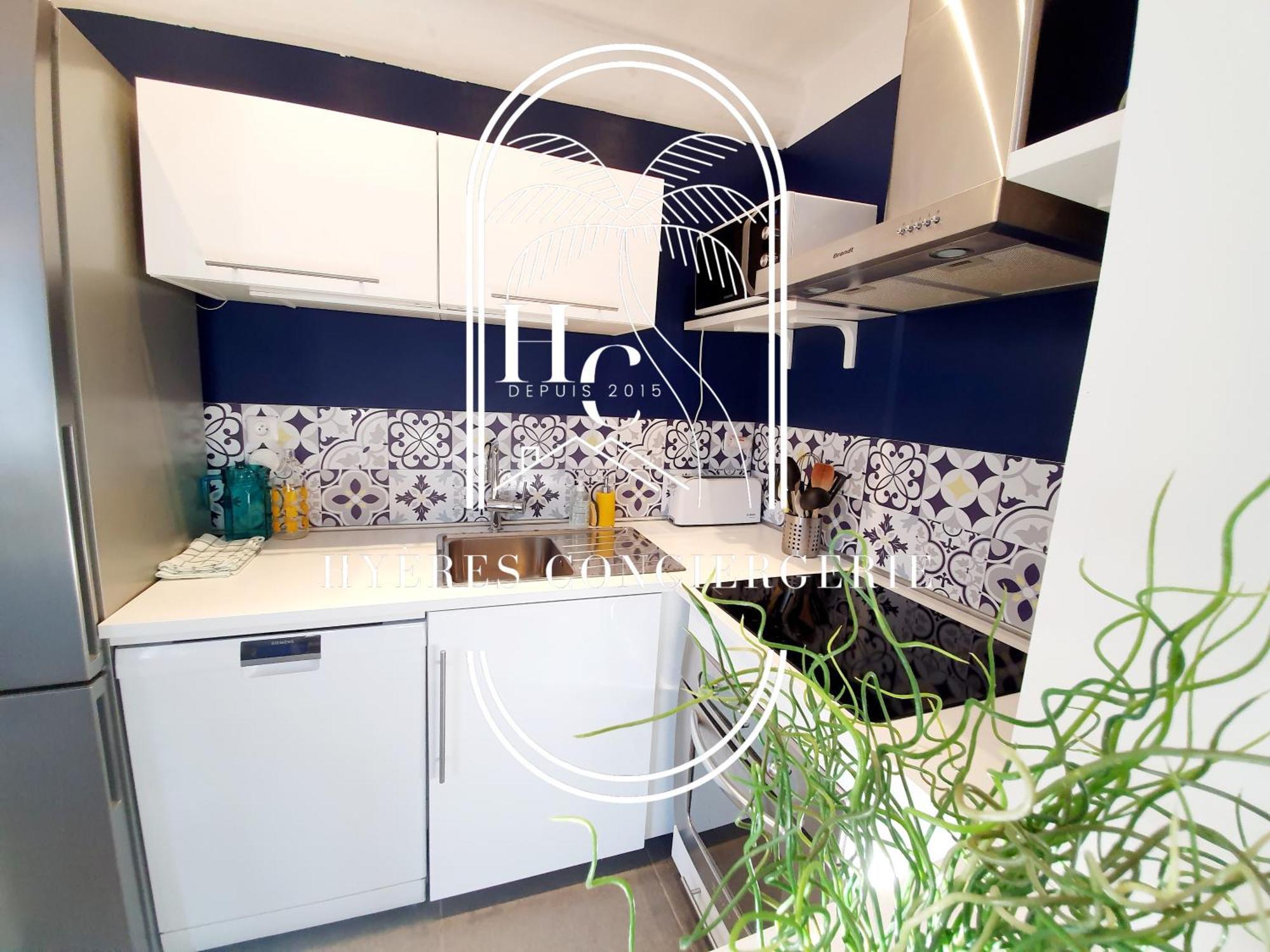 Apartament Petit Moulin-T3 Giens-Clim-Parking Hyères Zewnętrze zdjęcie