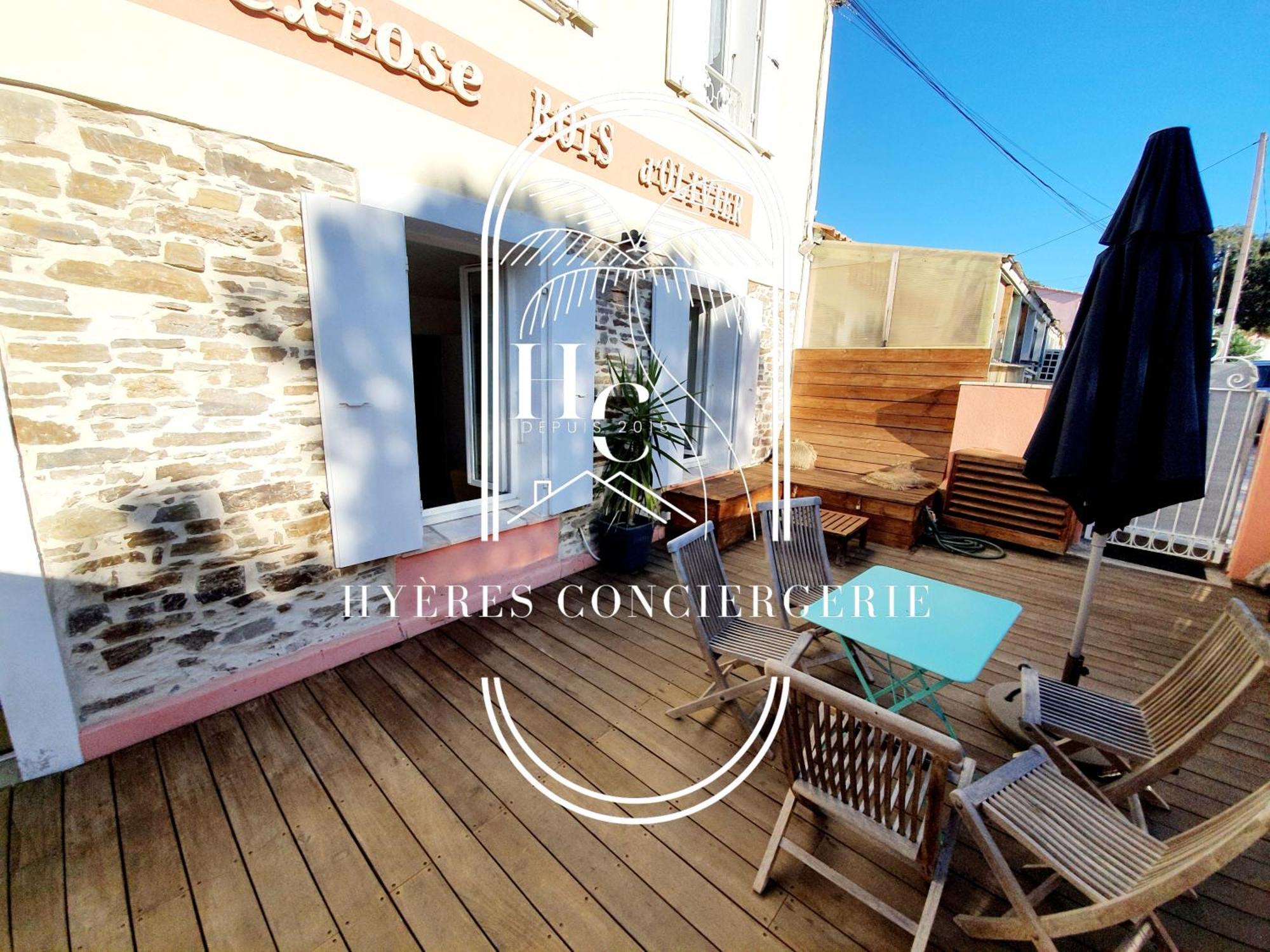 Apartament Petit Moulin-T3 Giens-Clim-Parking Hyères Zewnętrze zdjęcie