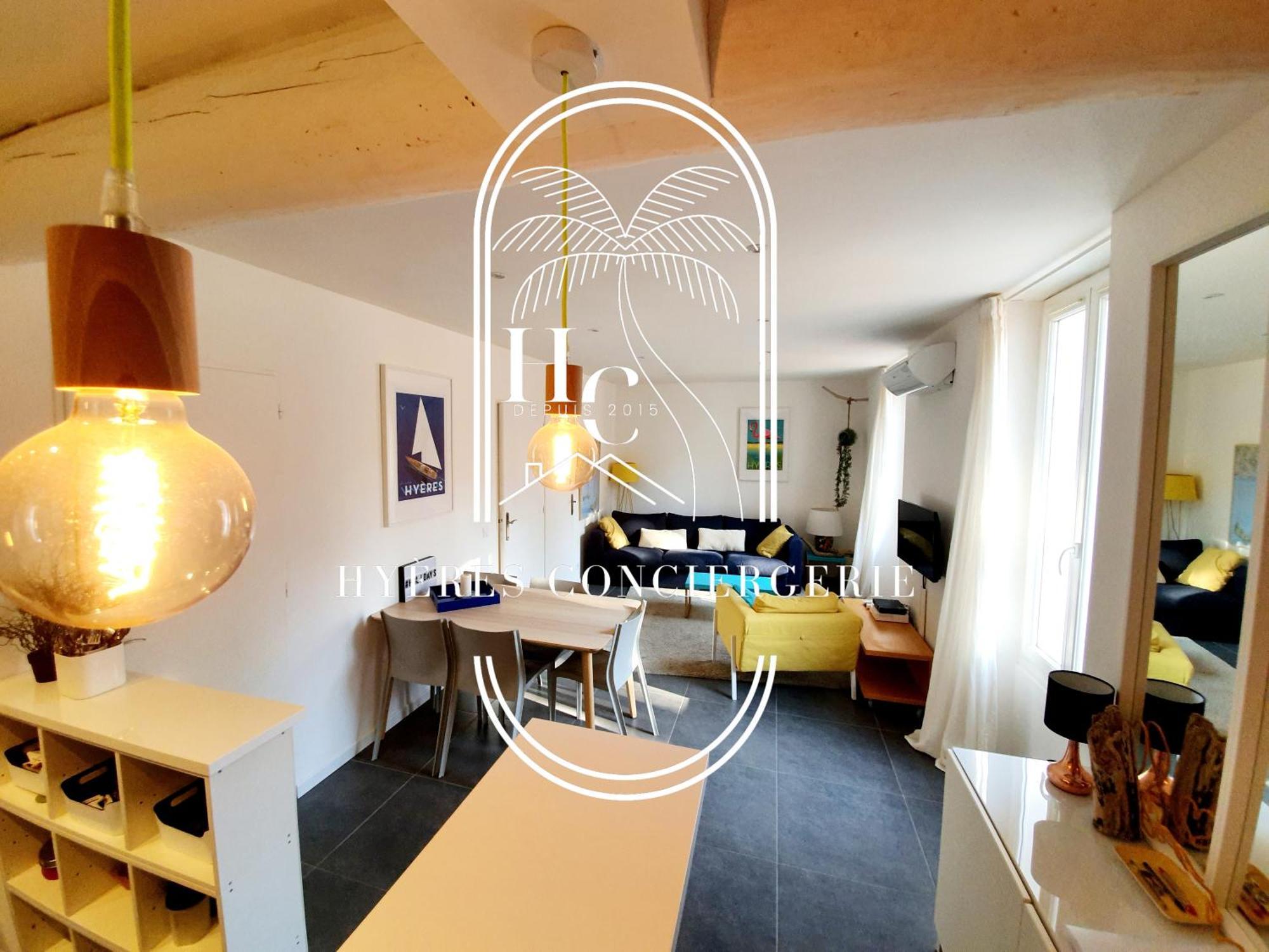 Apartament Petit Moulin-T3 Giens-Clim-Parking Hyères Zewnętrze zdjęcie