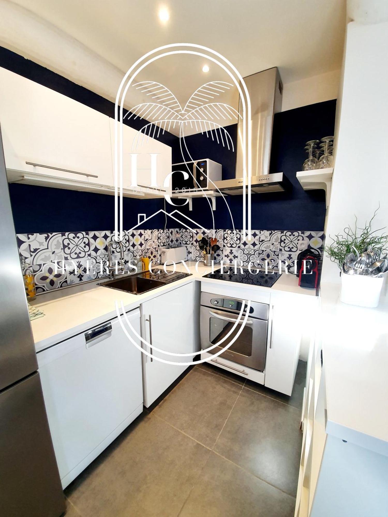 Apartament Petit Moulin-T3 Giens-Clim-Parking Hyères Zewnętrze zdjęcie