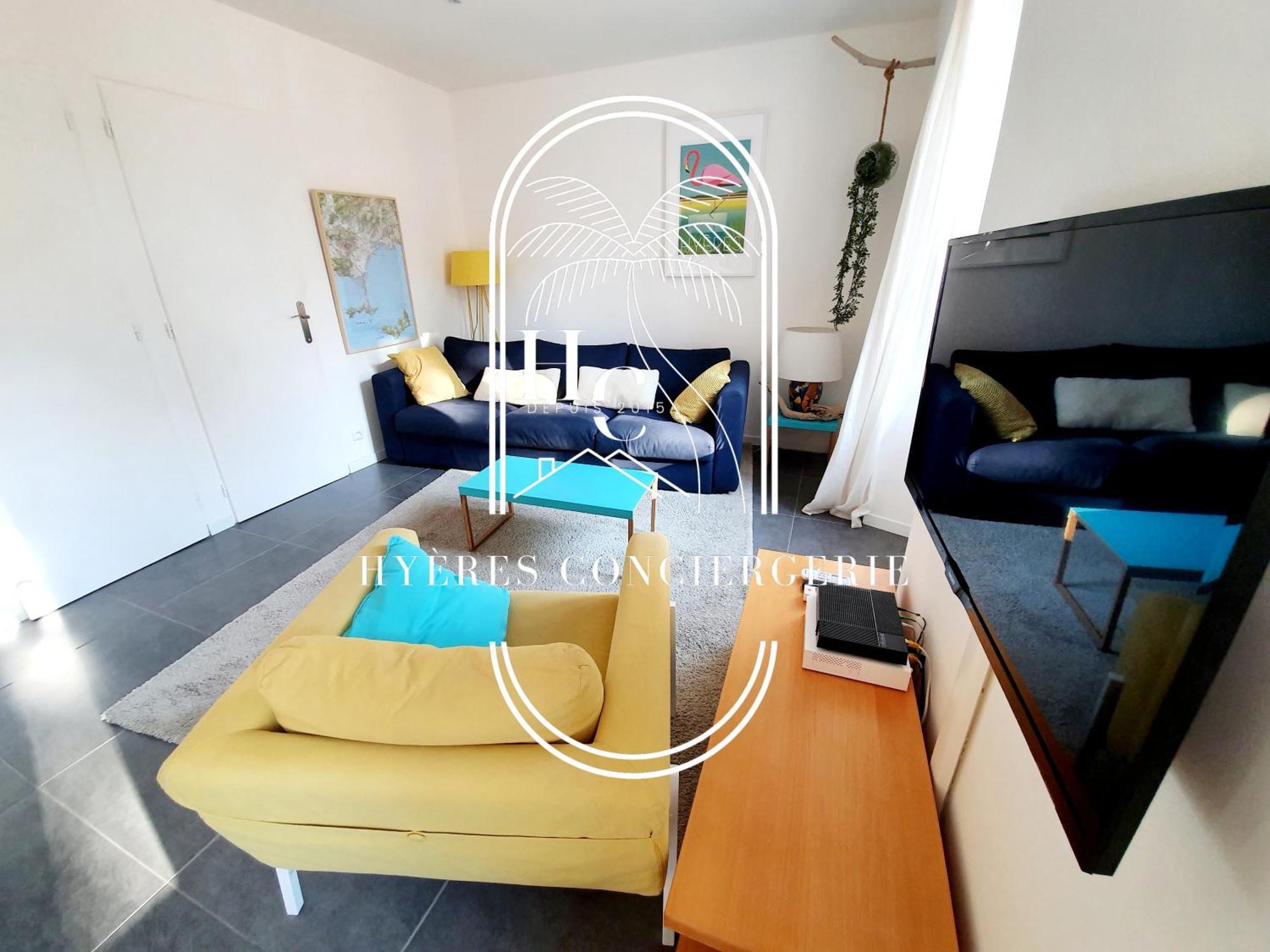 Apartament Petit Moulin-T3 Giens-Clim-Parking Hyères Zewnętrze zdjęcie