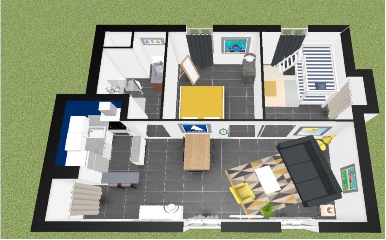 Apartament Petit Moulin-T3 Giens-Clim-Parking Hyères Zewnętrze zdjęcie